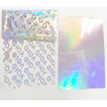 Laser Tamper Evident Hologram Sticker